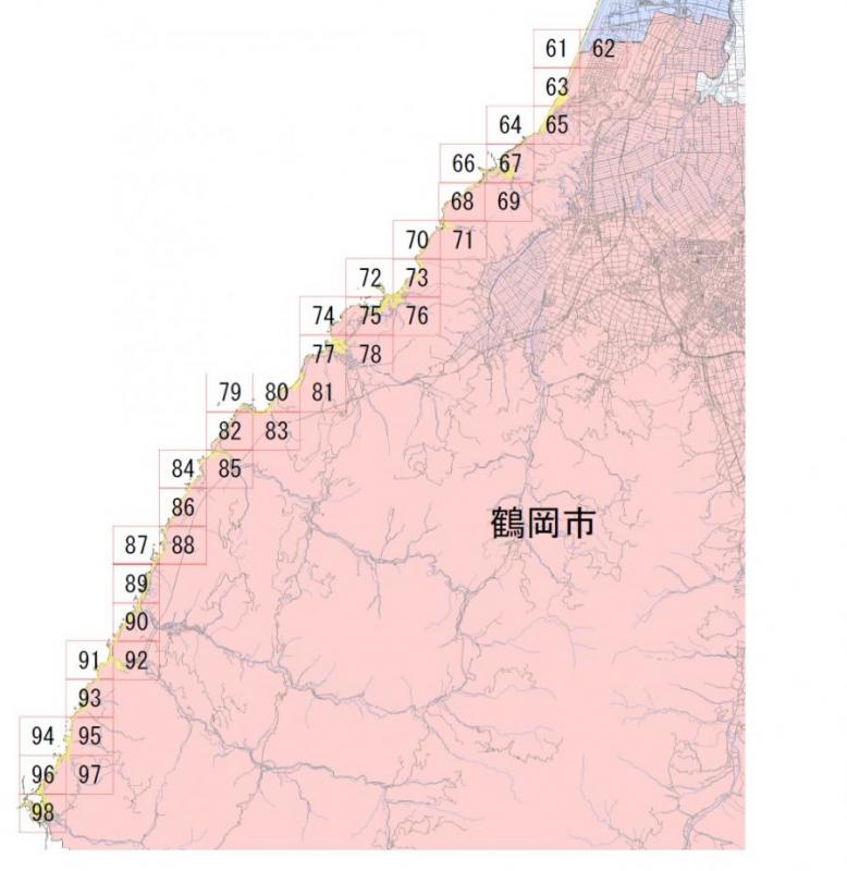 鶴岡市位置図（画像）