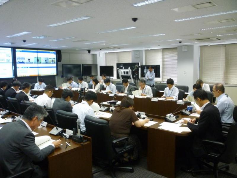 R1台風第17号連絡会議（画像）