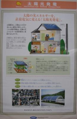 太陽光発電のパネル