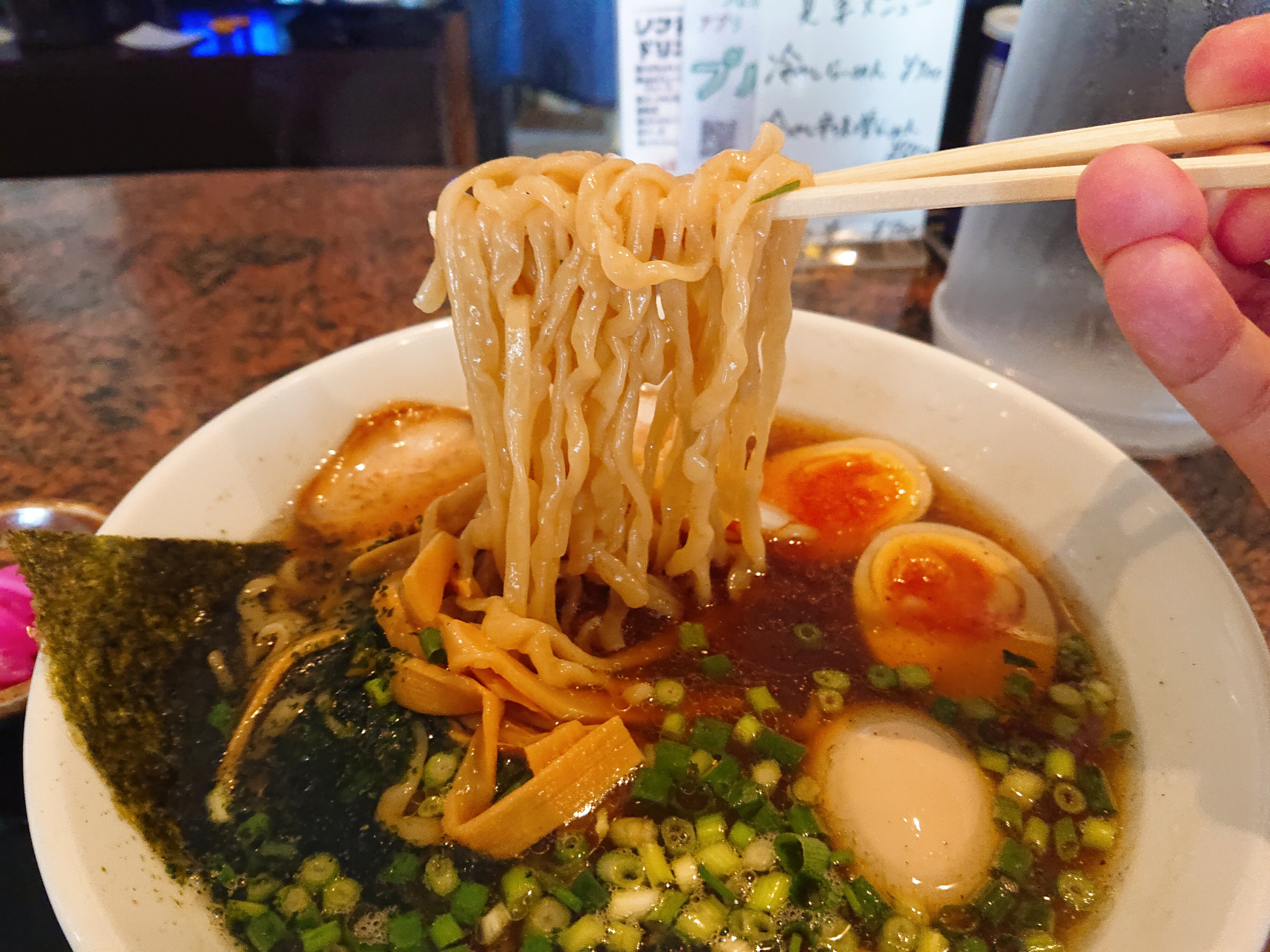 受賞作品「赤湯のラーメン」