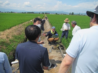 田んぼダム貯留機能効果実証