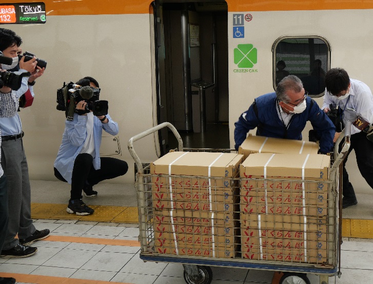 さくらんぼ荷物輸送