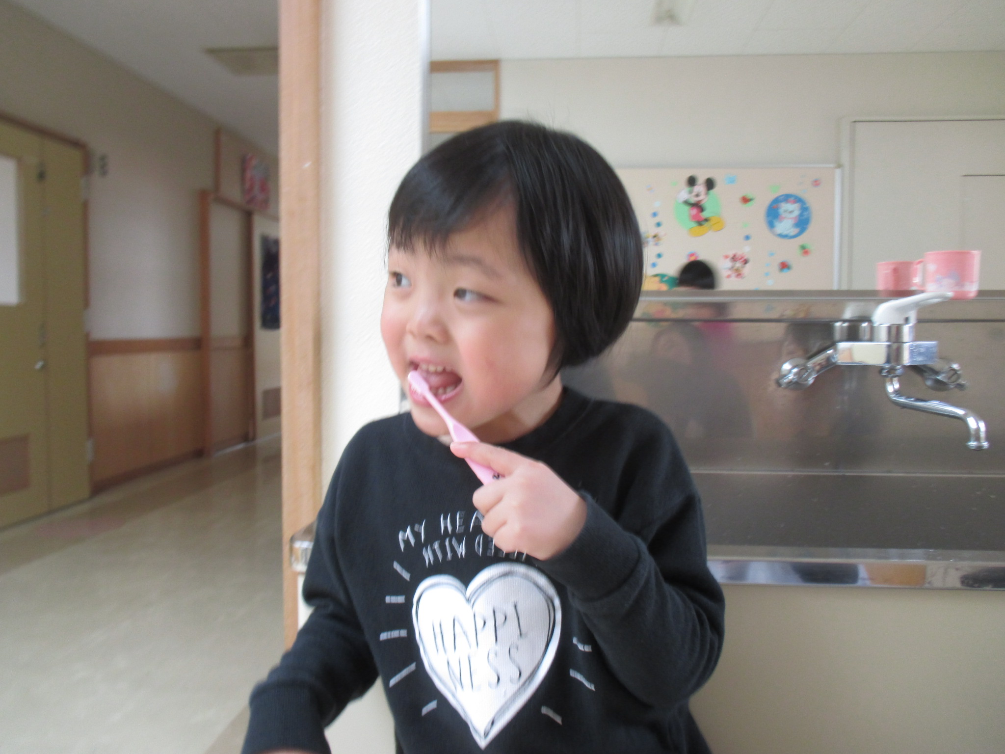 学園生活 歯磨き2