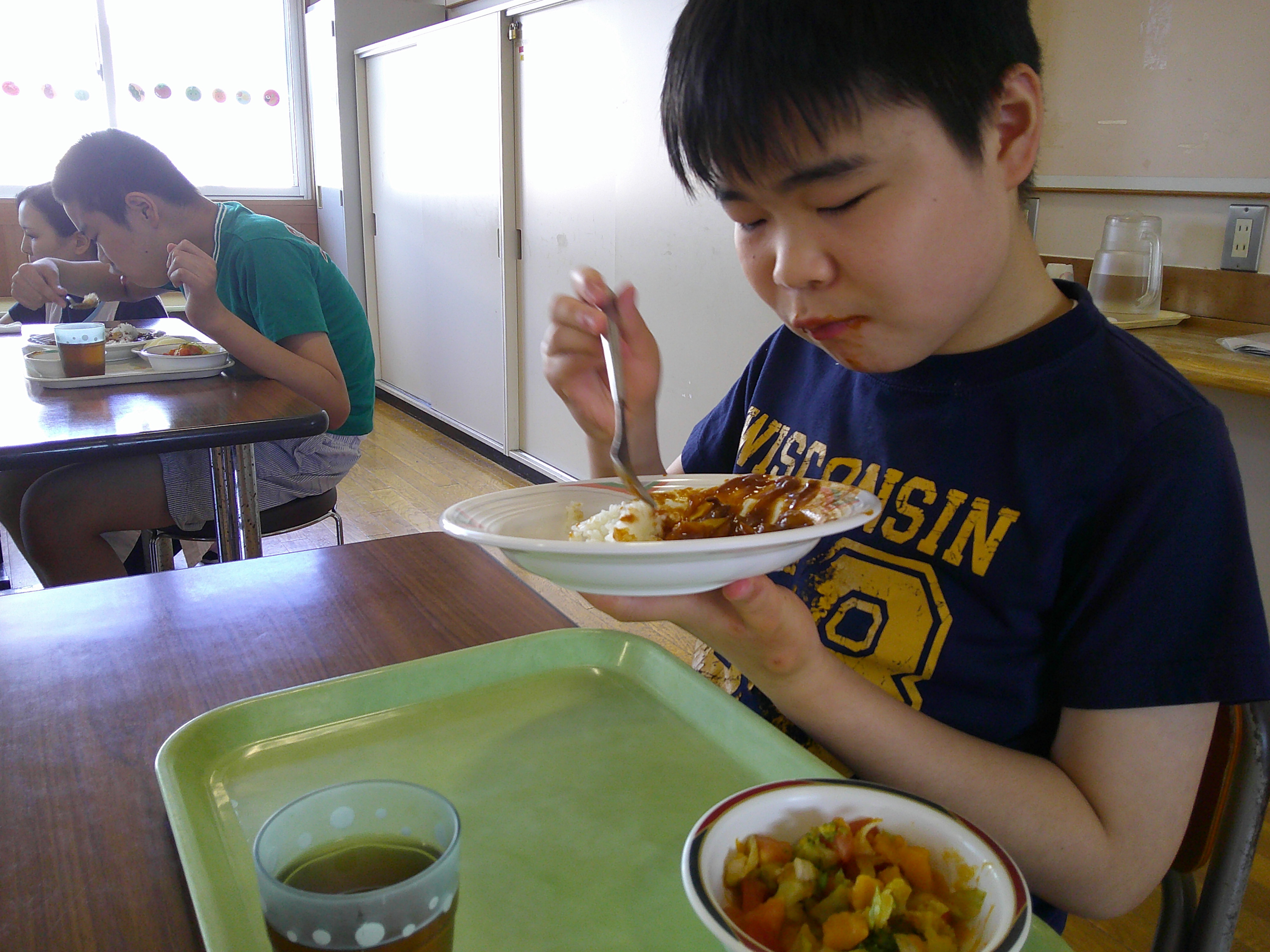 学園生活　食事1