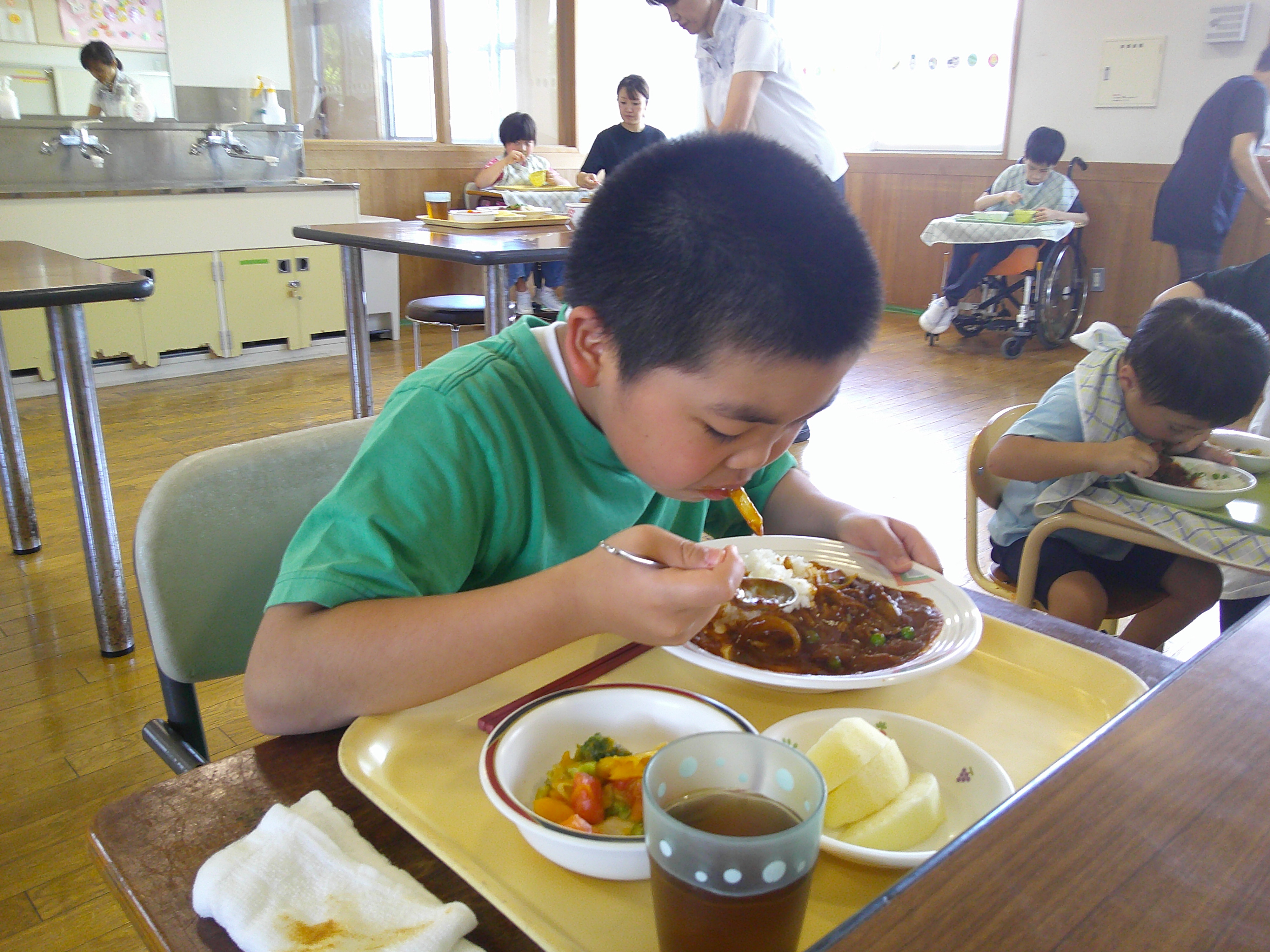学園生活 食事3