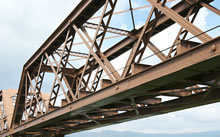 最上川橋梁の写真4