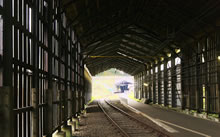 板谷駅スイッチバック遺構の写真2