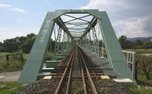 JR左沢線最上川橋梁の写真2