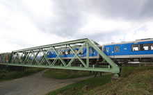 JR左沢線最上川橋梁の写真5