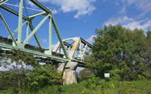 JR左沢線最上川橋梁の写真6