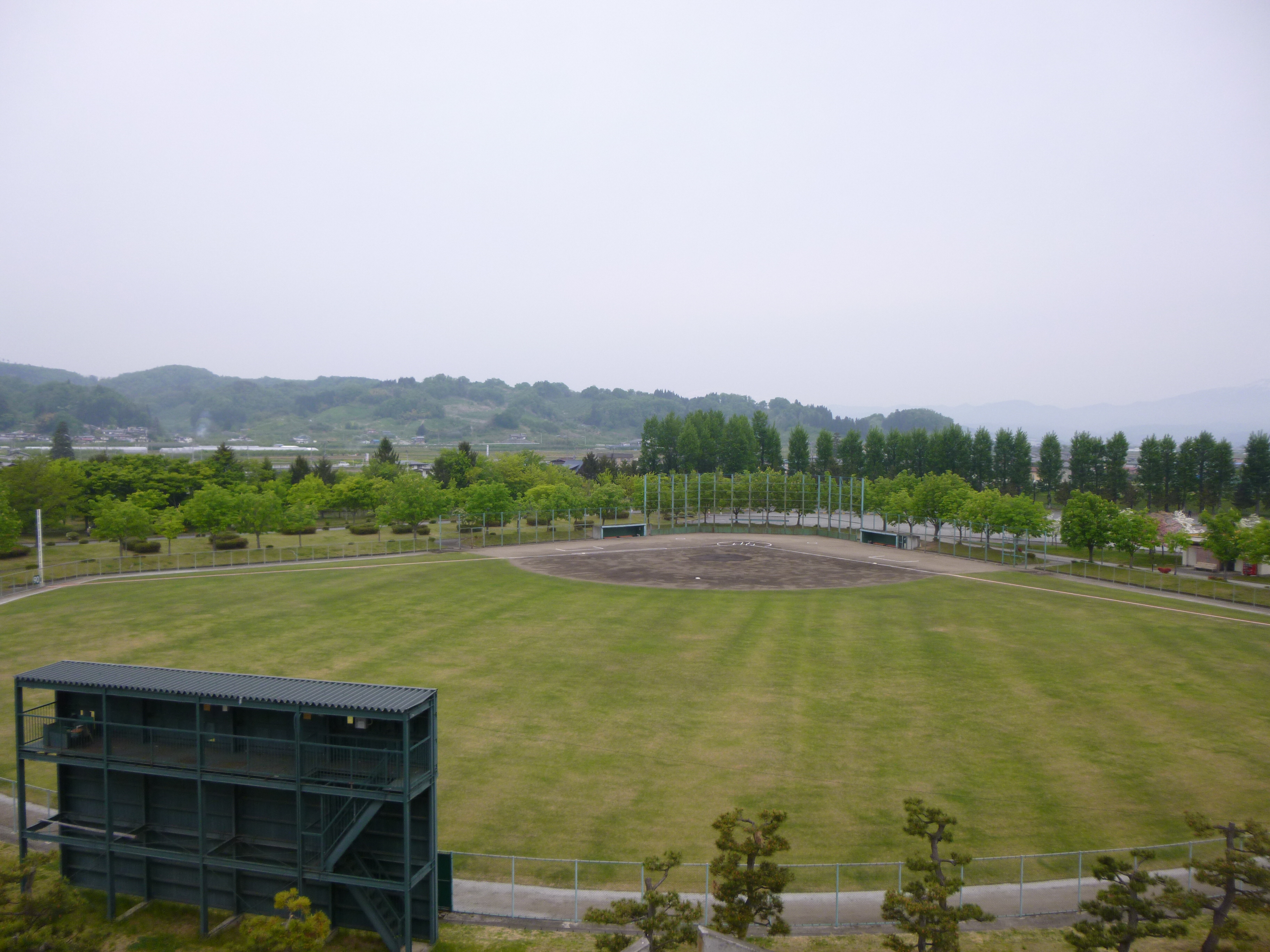 中山公園第二野球場写真