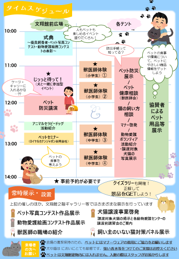 フェスティバルチラシ裏