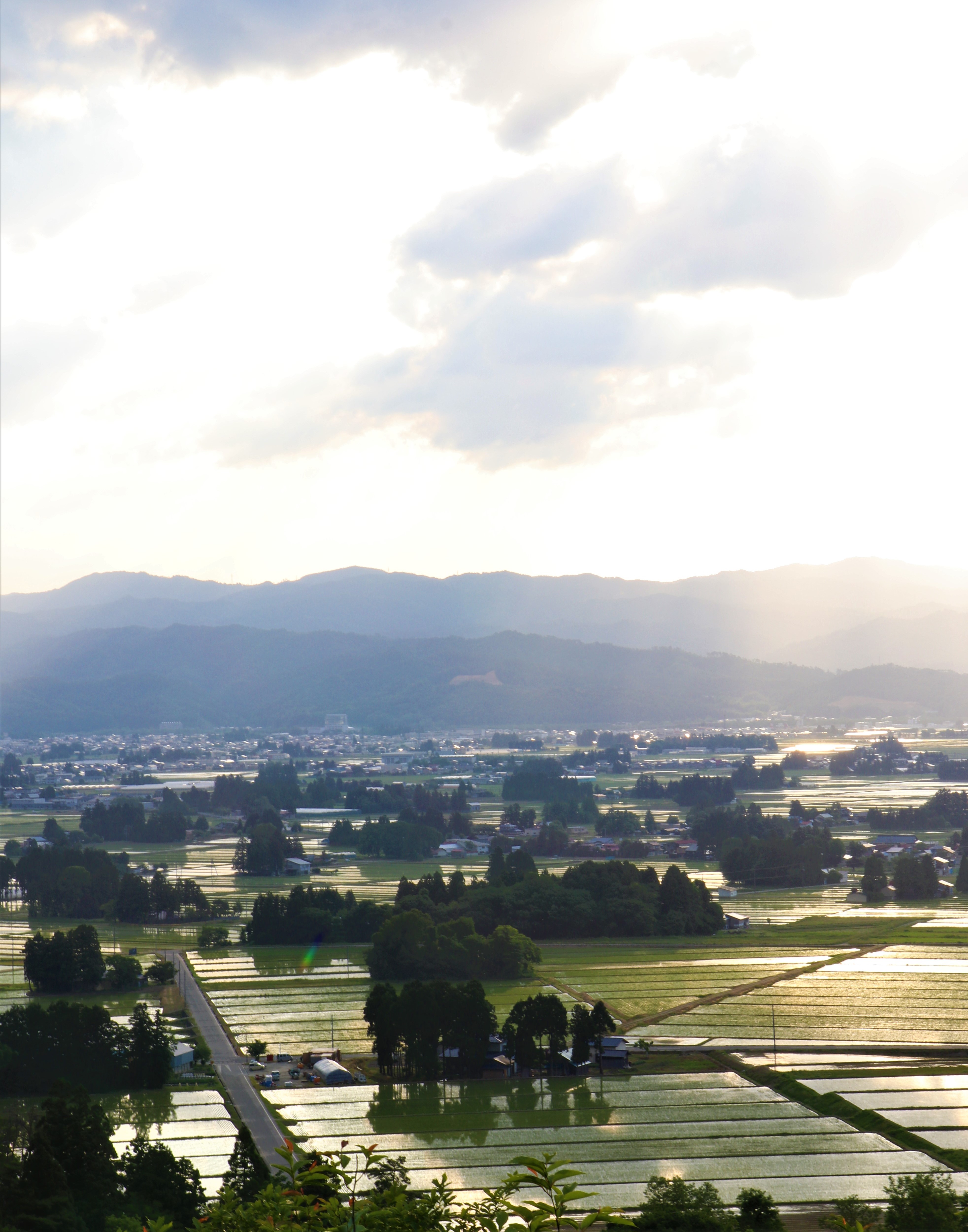 散居集落（朝日）