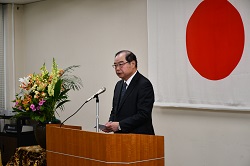 11月22日永年勤続職員表彰式の様子
