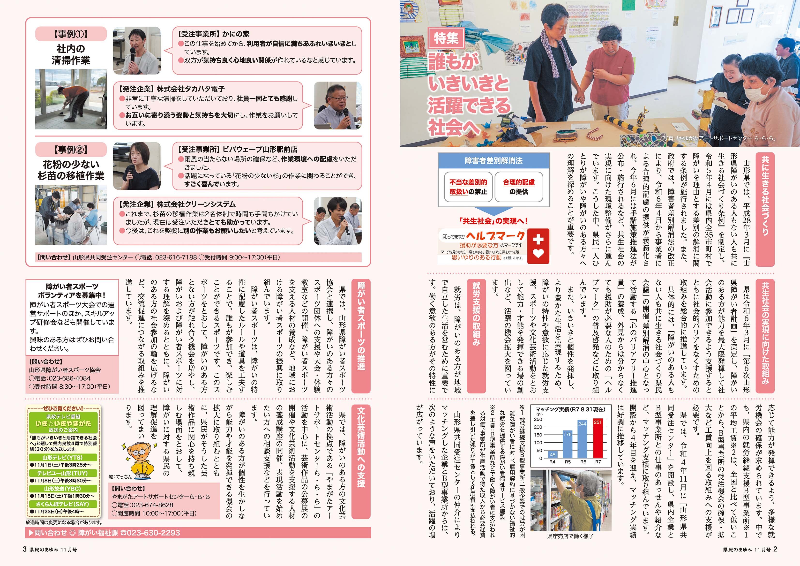 特集1共生社会の実現に向けた取組み