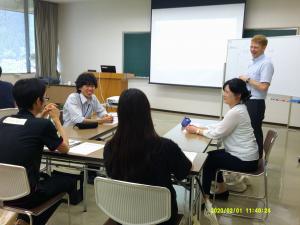 庁内での語学研修
