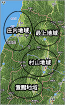山形県マップ