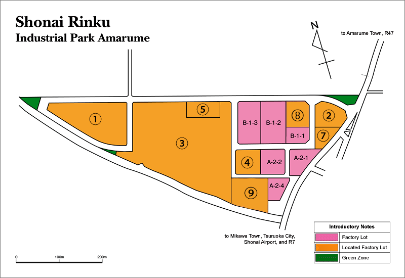 Shonai Rinku Industrial Park Amarume