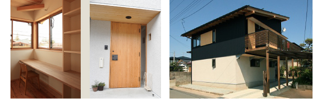 伝統工法でつくる自然感あふれる2階居住の家