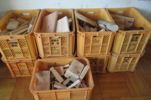 提供木材(建築現場から発生した木材)