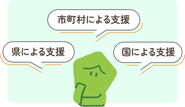 やまぽっかの家への支援制度